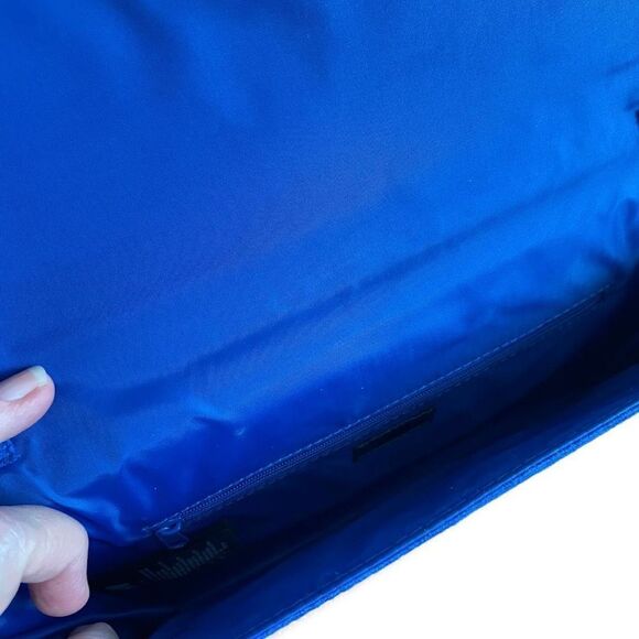 80’s Inspired Faux Suede Gold Chain Strap H&M Purse - Picture 4 of 4